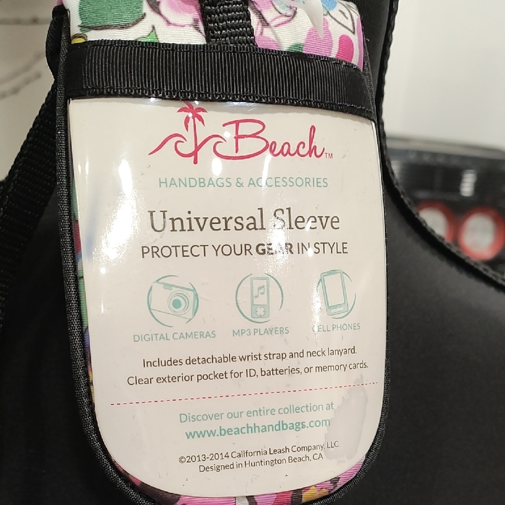 Floral Multi-Color Mini Electronics Bag - Picture 2 of 7